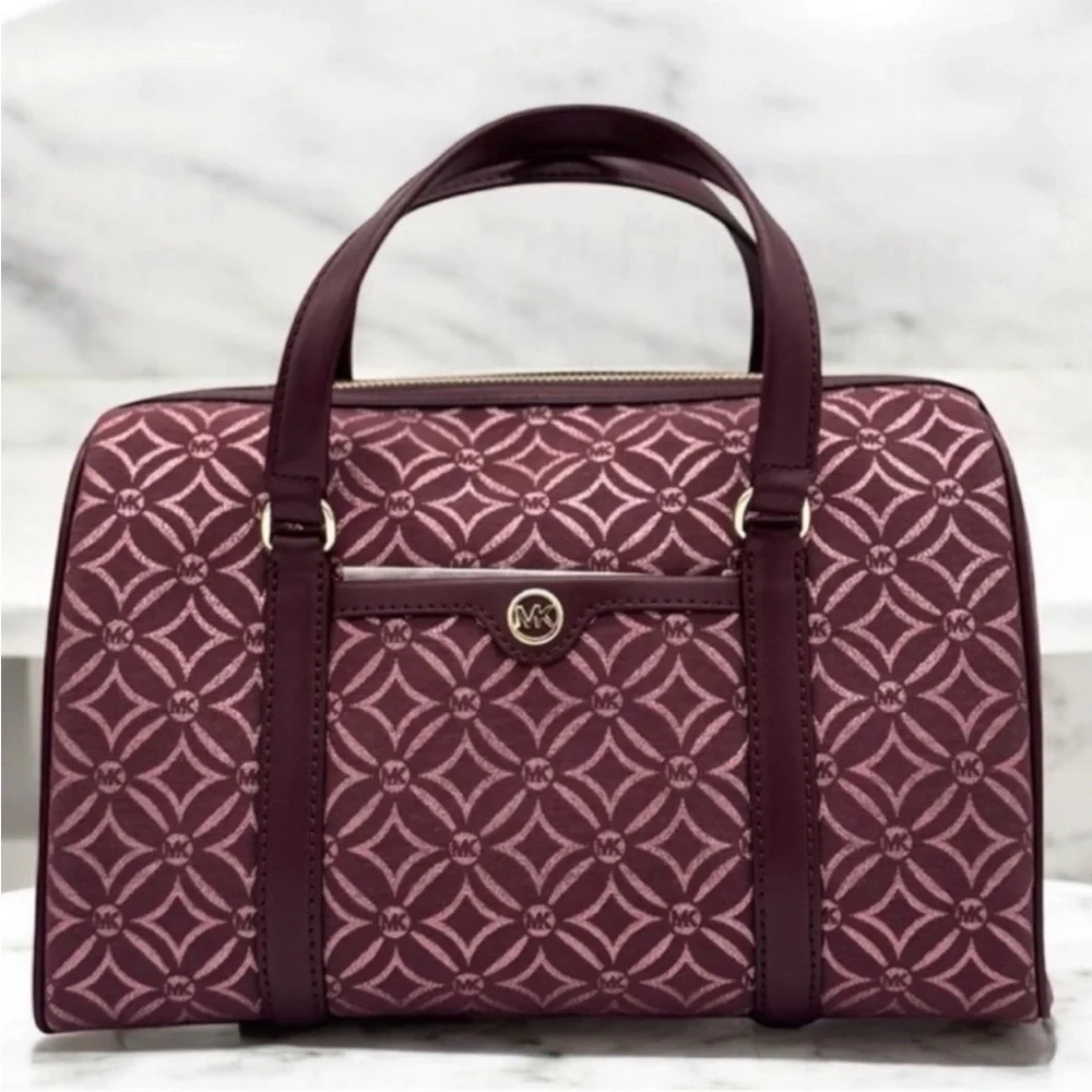 MICHAEL KORS MEDIUM DUFFLE SATCHEL CROSSBODY BAG